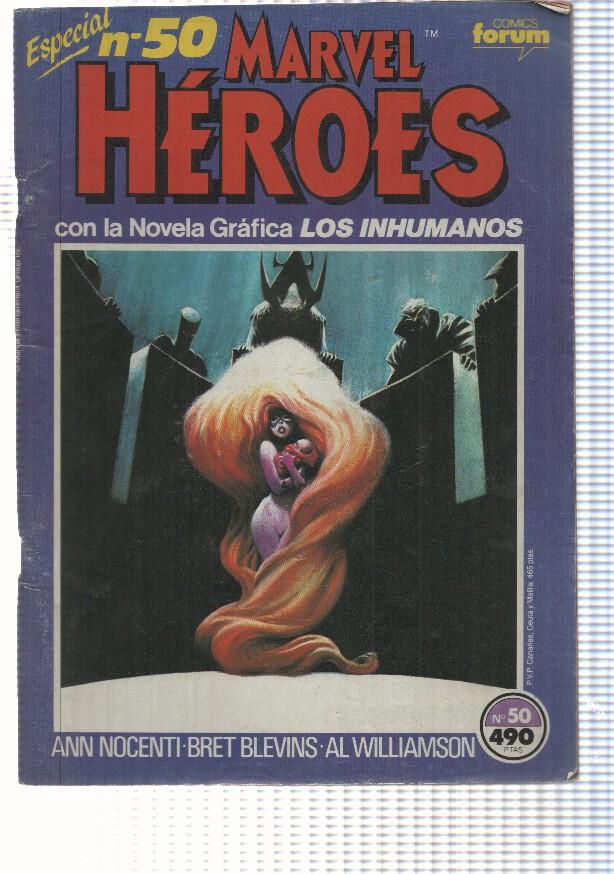 Forum: Marvel Heroes num 50. Especial. Con la Novela Grafica Los Inhumanos por Ann Nocenti