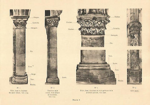 LAMINA 12927: Pilares y capiteles