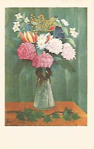 LAMINA 12949: Jarron de flores