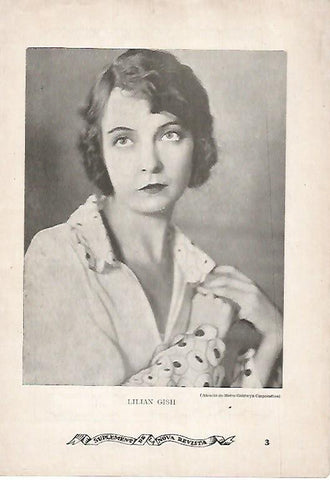 LAMINA 12955: Lilian Gish