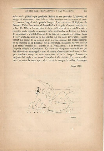 LAMINA 12960: Dibujo de P. Pruna