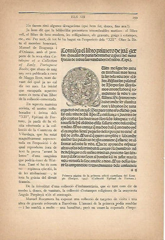 LAMINA 12969: Primera pagina de la primera edicion castellana del Kempis