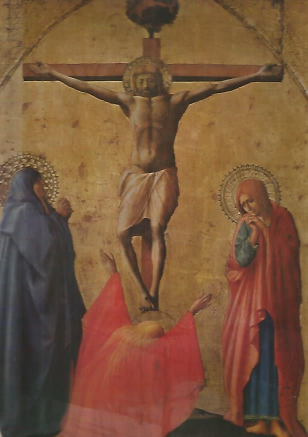 LAMINA 12977: Crucifixion por Masaccio