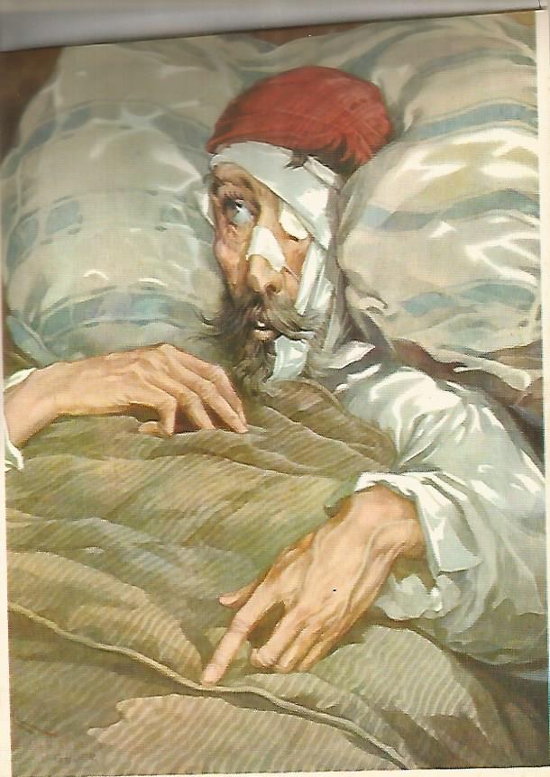 LAMINA 13006: Don Quijote por Salvador Tusell