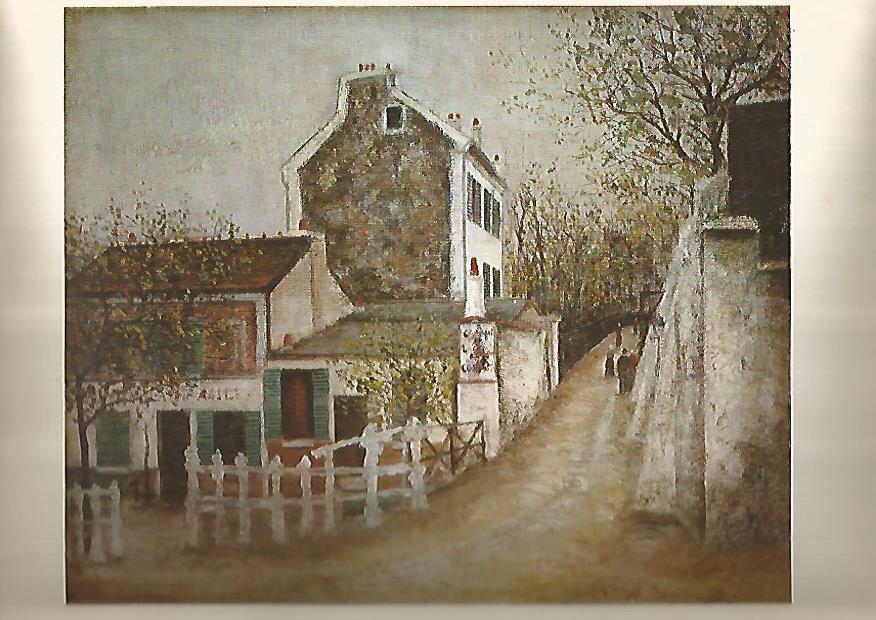 LAMINA 13009: Le Lapin agile por aurice Utrillo