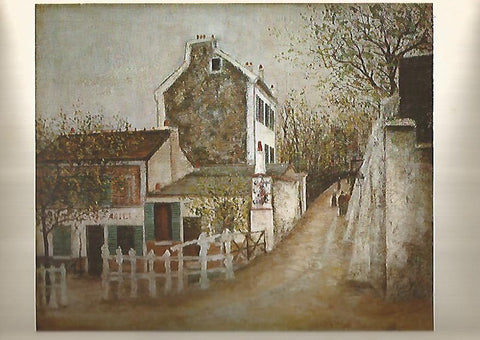 LAMINA 13009: Le Lapin agile por aurice Utrillo