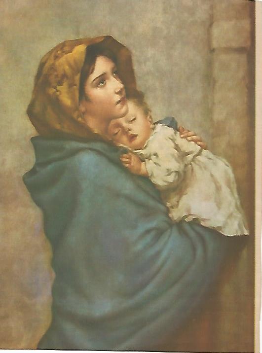 LAMINA 13030: La Virgen y el Niño numero 79