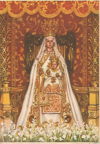 LAMINA 13040: Virgen de la Merced numero 2667