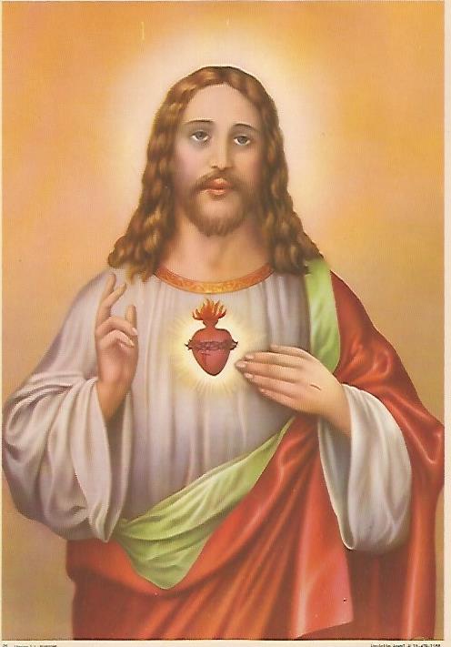 LAMINA 13043: El Sagrado Corazon de Jesus numero 76
