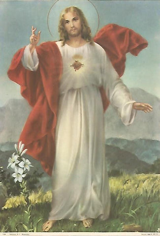 LAMINA 13049: Sagrado Corazon de Jesus numero 139