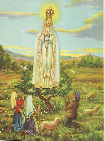 LAMINA 13059: La Virgen de Fatima