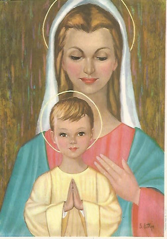 LAMINA 13066: La Virgen y el Niño numero 2894
