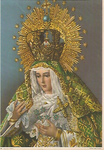 LAMINA 13074: La Dolorosa numero 86