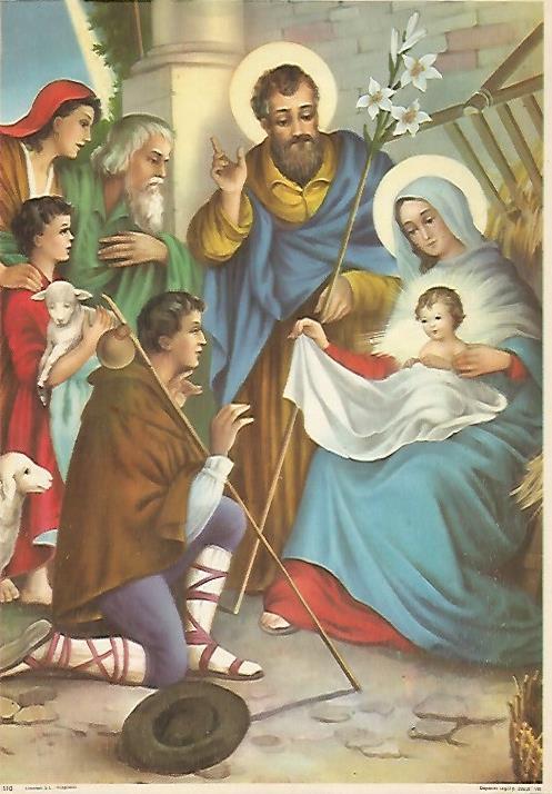 LAMINA 13080: Adoracion de los pastores numero 110