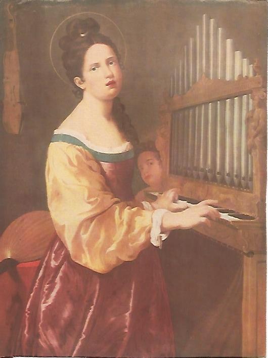 LAMINA 13088: Santa Cecilia