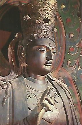 POSTAL A0360: Estatua tercera del Templo Hua Yan. Ta tong