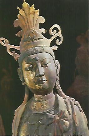 POSTAL A0365: Estatua octava del Templo Hua Yan. Ta tong