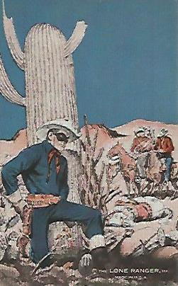 POSTAL A0368: El Llanero solitario 1