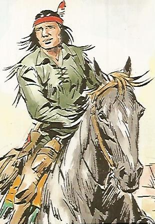 POSTAL A0427: Tiger de Aurelio Galeppini