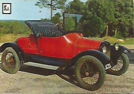 POSTAL A0445:  Coleccion Coches de Epoca. Chevrolet 17 HP Sport