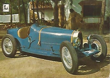 POSTAL A0449:  Coleccion Coches de Epoca. Bugatti 11 HP