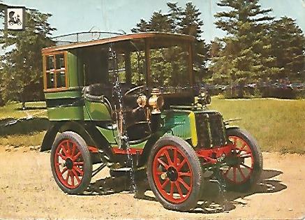 POSTAL A0450:  Coleccion Coches de Epoca. Panhard et Levassor