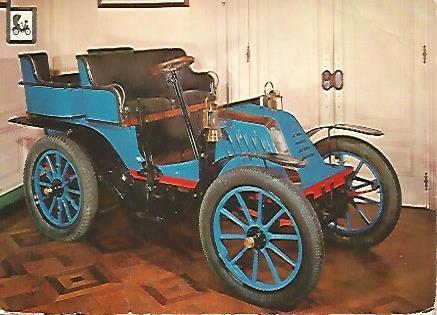 POSTAL A0456:  Coleccion Coches de Epoca. Gladiator 1902