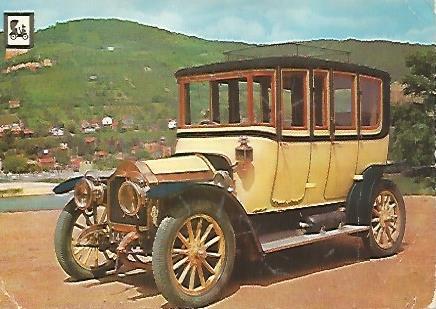 POSTAL A0461:  Coleccion Coches de Epoca. Lorraaine Dietrich 1911