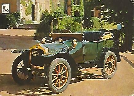 POSTAL A0462:  Coleccion Coches de Epoca. Dion Bouton 1912