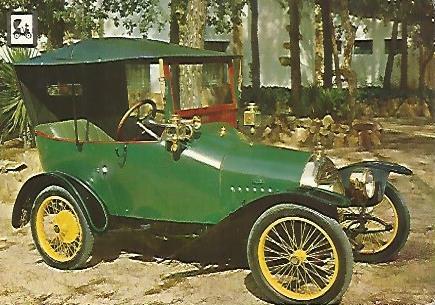 POSTAL A0463:  Coleccion Coches de Epoca. Bele Peugeot 5 HP