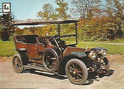 POSTAL A0470:  Coleccion Coches de Epoca. Peugeot 1905