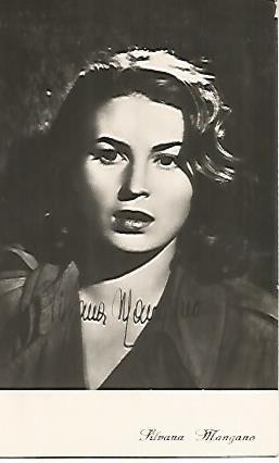 POSTAL A0485: Silvana Mangano