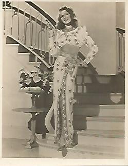 POSTAL A0489: Rita Hayworth en Gilda