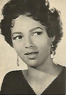 POSTAL A0500: Dorothy Dandrige obsequio de la Revista Florita
