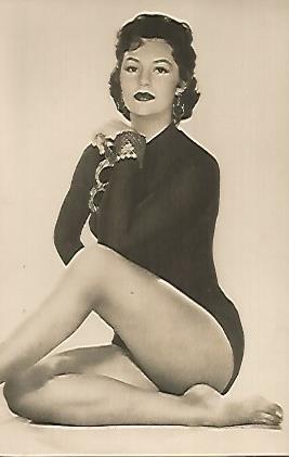 POSTAL A0514: Cyd Charisse