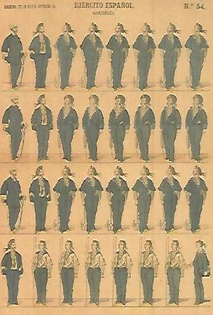 POSTAL A0521: Serie Exposicion Memoria Militar de España. Marineria
