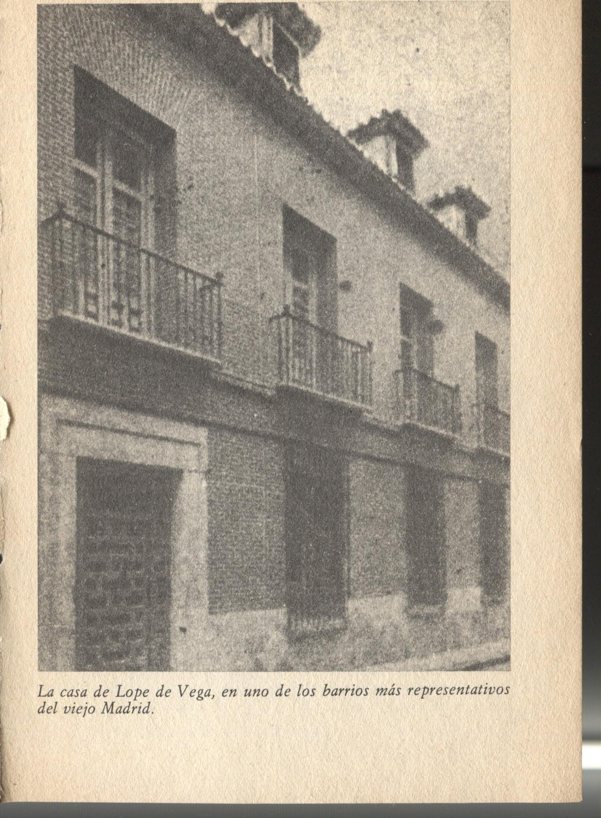 Lamina 02: Historia de España: Casa de Lope de Vega en Madrid