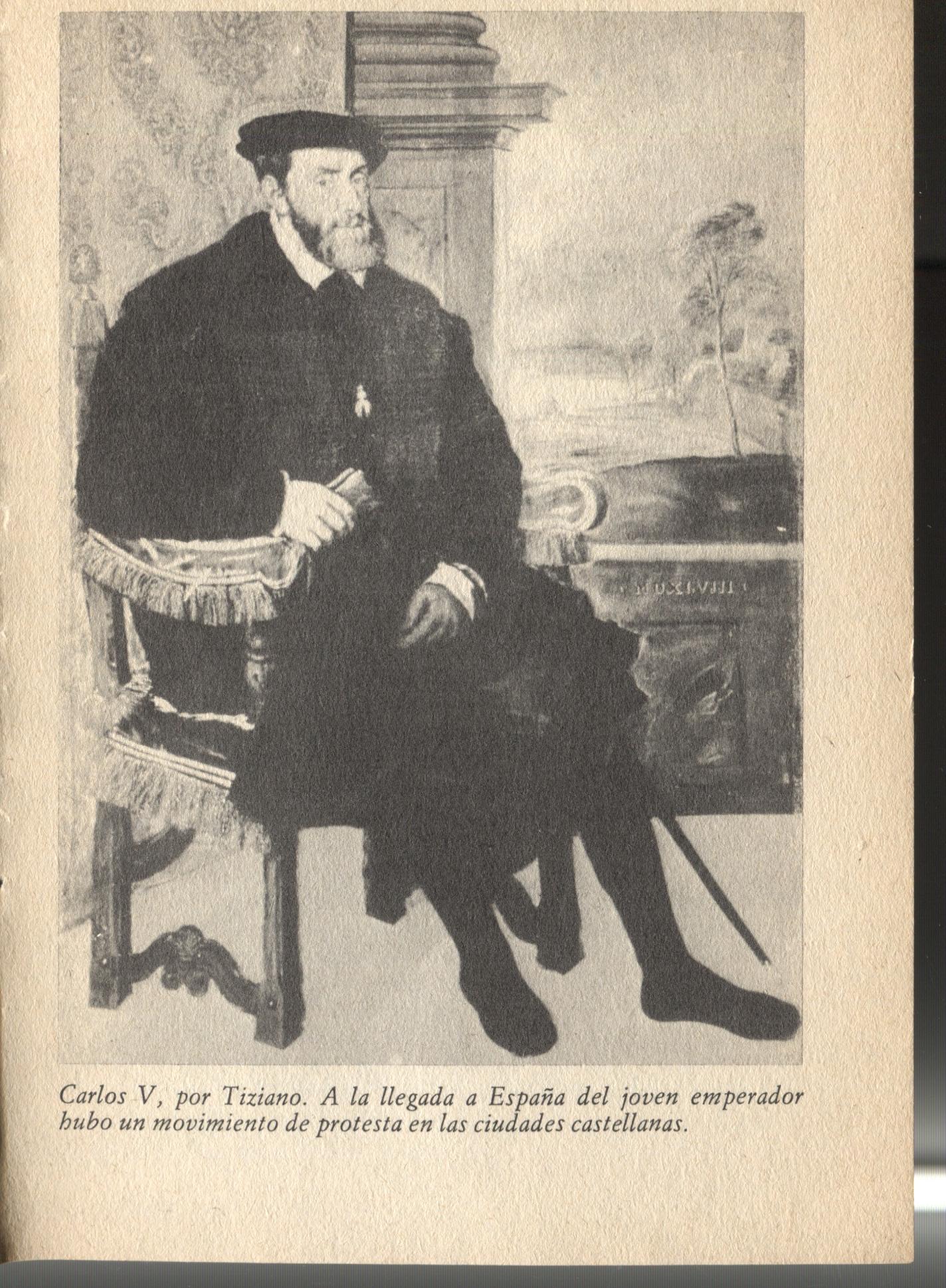 Lamina 03: Historia de España: Carlos V por Tiziano