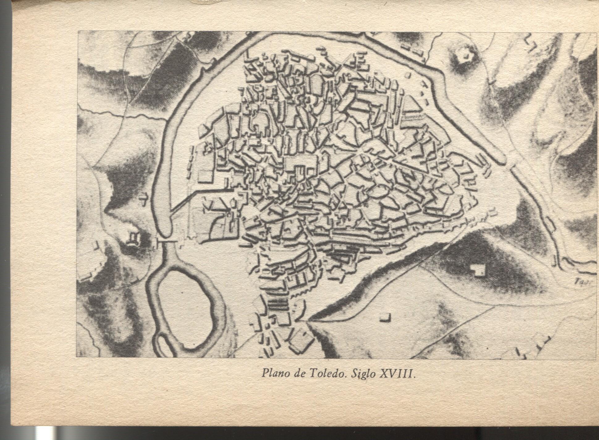 Lamina 19: Historia de España: Plano de Toledo , siglo XVIII