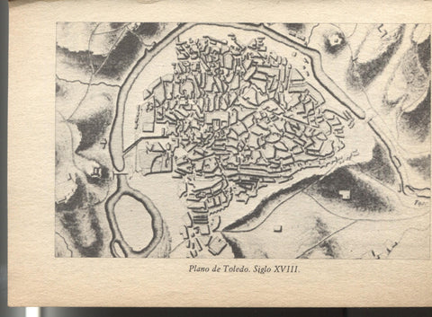 Lamina 19: Historia de España: Plano de Toledo , siglo XVIII