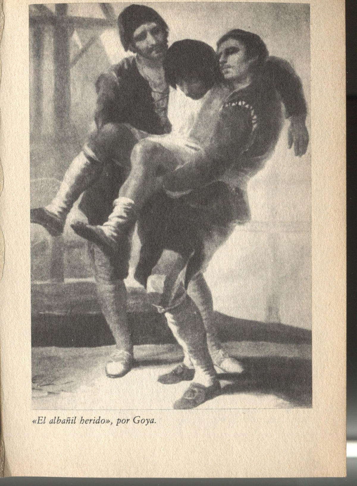 Lamina 21: Historia de España: El albañil herido por Goya