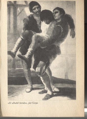 Lamina 21: Historia de España: El albañil herido por Goya