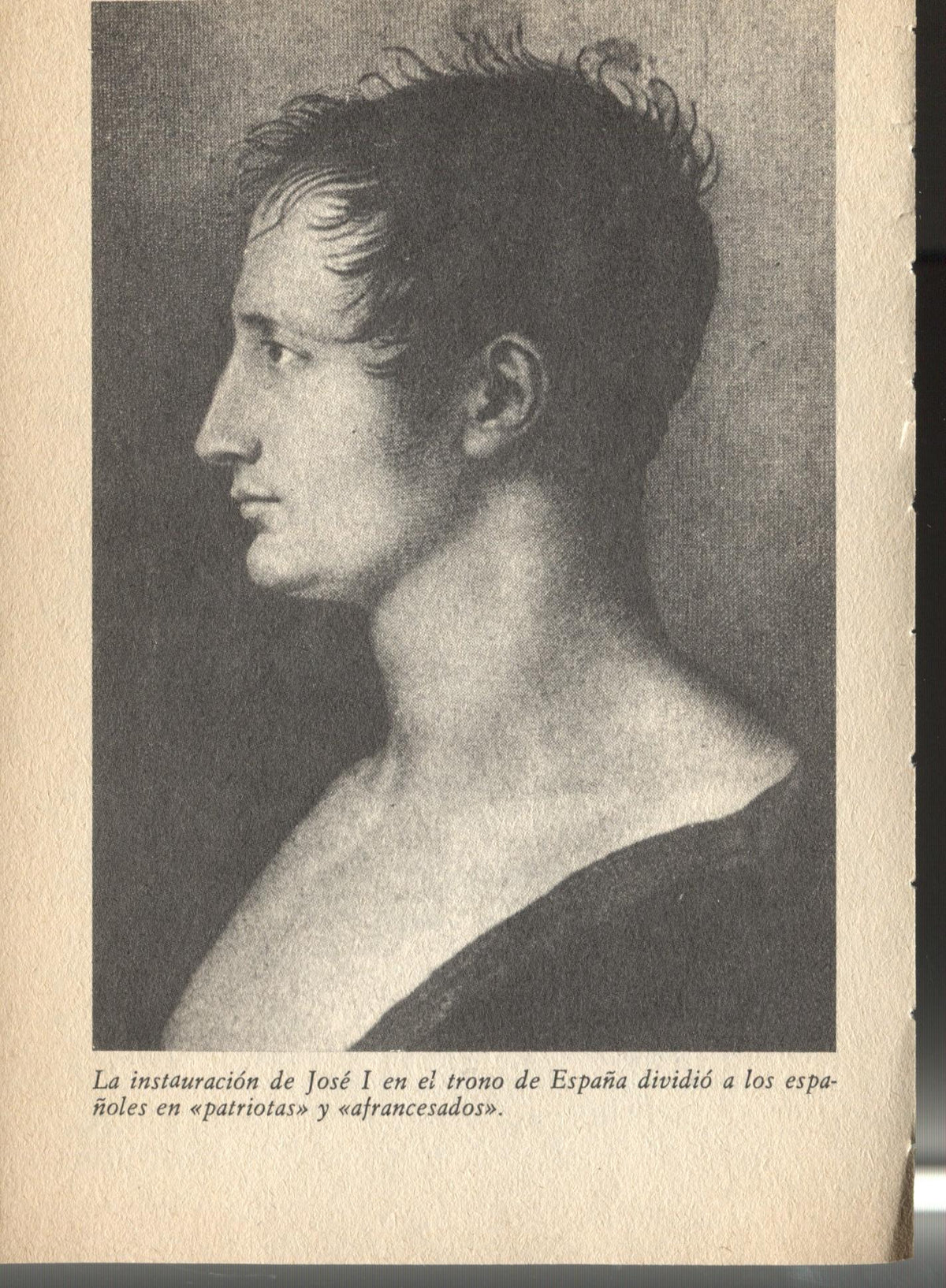 Lamina 26: Historia de España: Jose I, hermano de Napoleon
