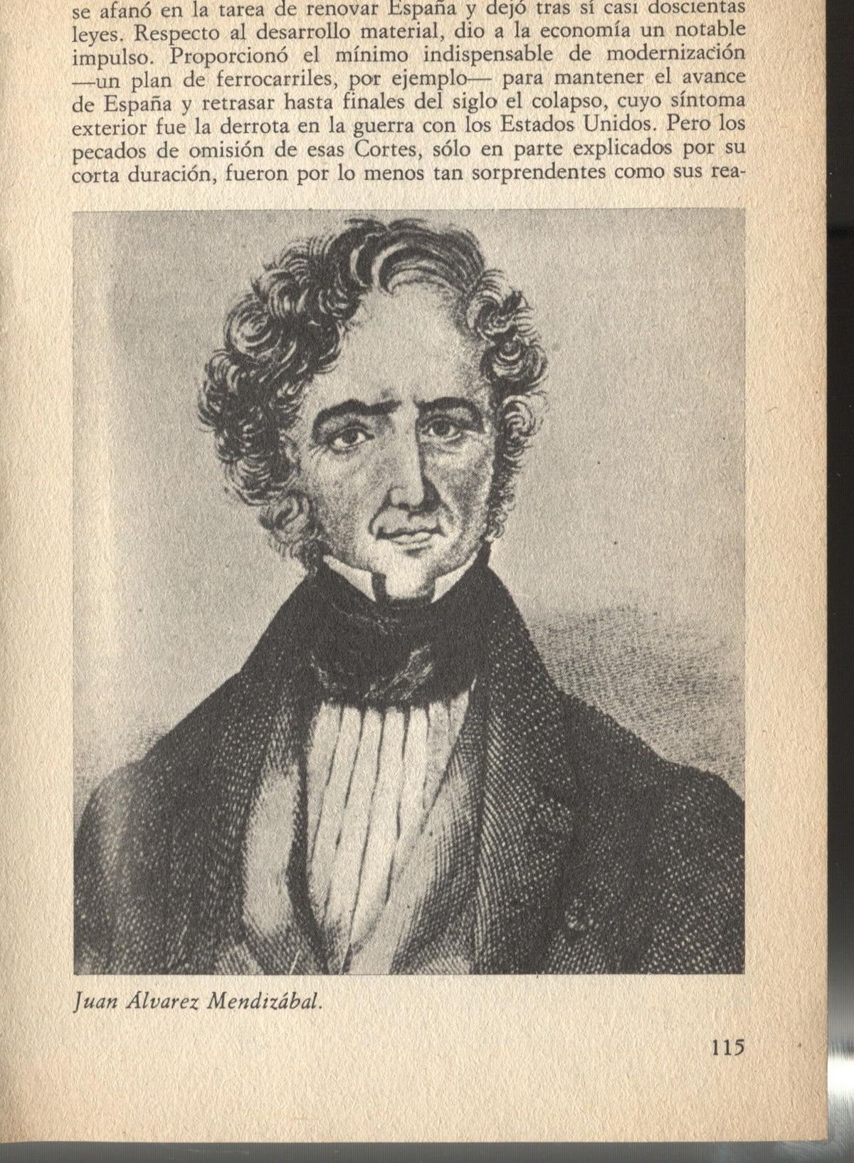 Lamina 31: Historia de España: Juan Alvarez Mendizabal
