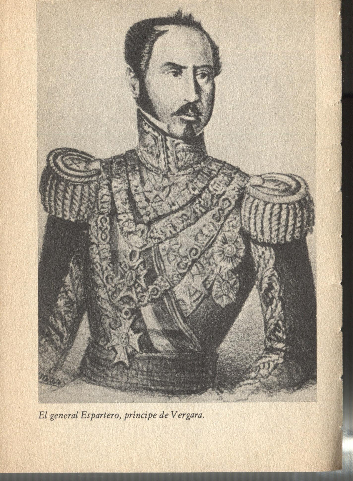 Lamina 35/36: Historia de España: El marques de Salamanca y El general Espartero, principe de Vergara