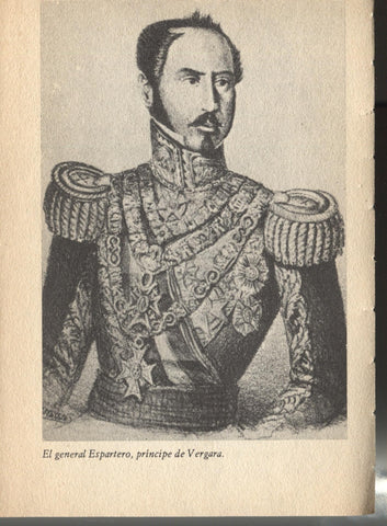 Lamina 35/36: Historia de España: El marques de Salamanca y El general Espartero, principe de Vergara