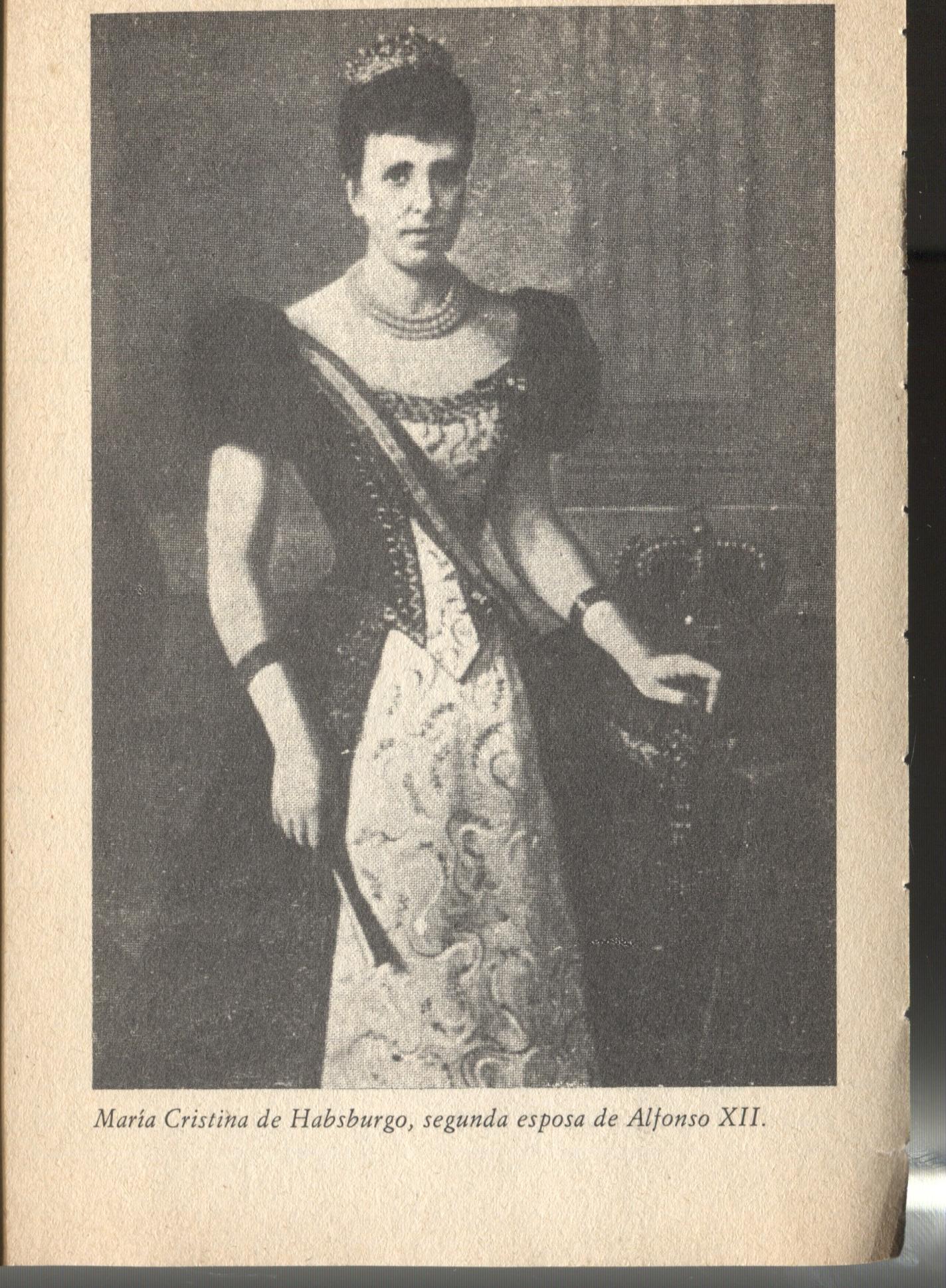 Lamina 40/41: Historia de España: Maria Cristina de Habsburgo y Praxedes Mateo Sagasta