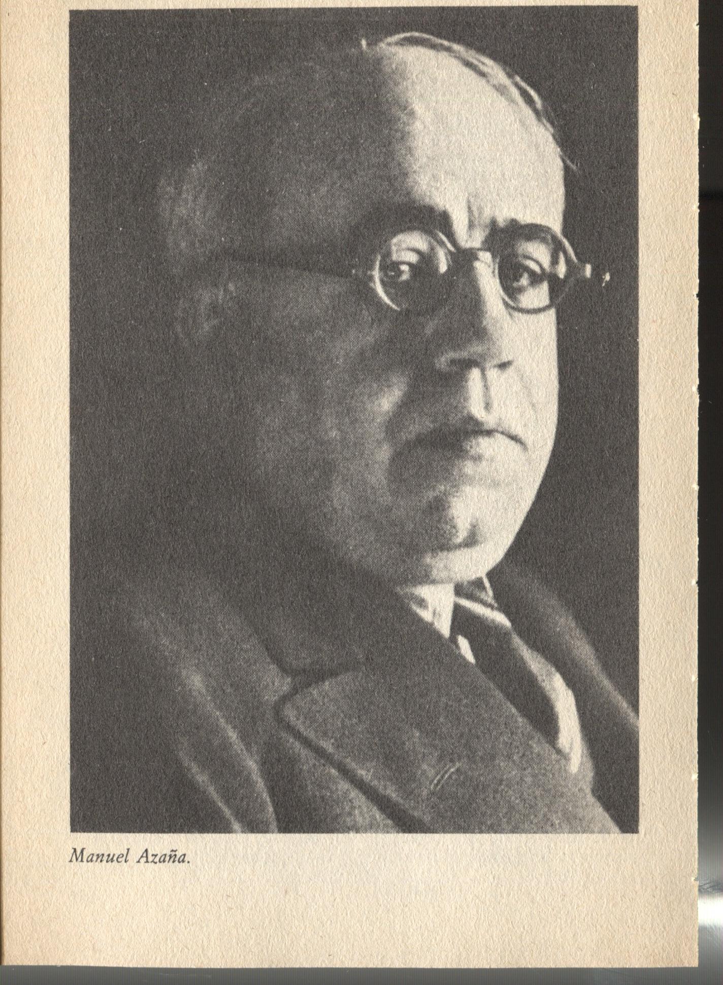 Lamina 42: Historia de España: Manuel Azaña