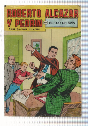 Roberto Alcazar y Pedrin num 207 de la 2a epoca -  En el Ojo de Siva