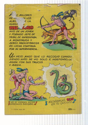 Roberto Alcazar y Pedrin num 207 de la 2a epoca -  En el Ojo de Siva